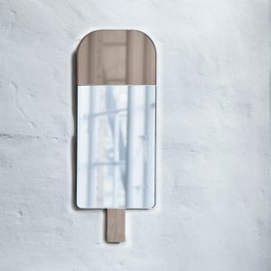 kids ice cream mirror hazel brown