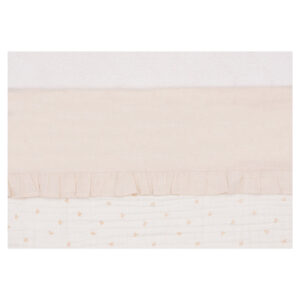 sheet cradle 75x100cm ruffle natural