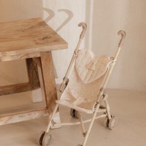 doll stroller toy bouquet silhouette