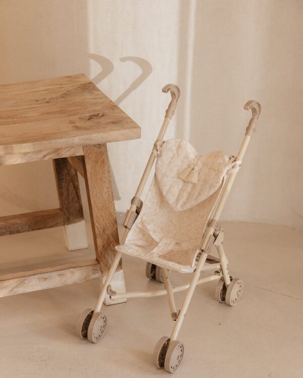 doll stroller toy bouquet silhouette