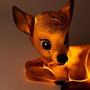lamp lying fawn