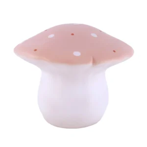 lamp mushroom medium vintage pink