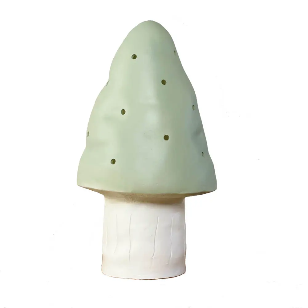 lamp small mushroom almond