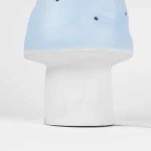lamp small mushroom blue