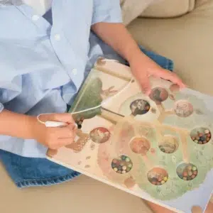 large magnetic color maze tree