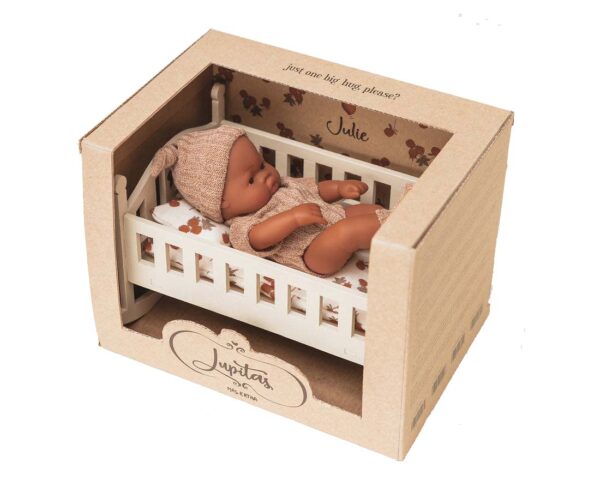 lupitas julie doll 20cm raspberry bunchs