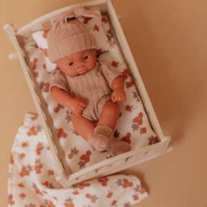 lupitas julie doll 20cm raspberry bunchs