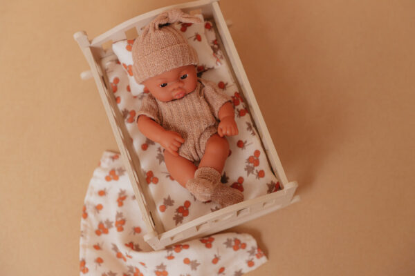 lupitas julie doll 20cm raspberry bunchs