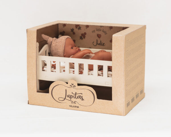lupitas julie doll 20cm raspberry bunchs