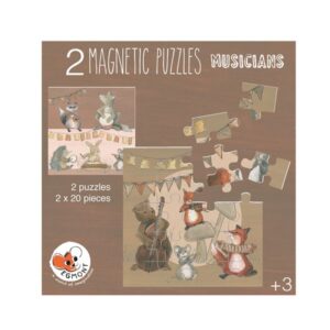 magnetic puzzle musicians