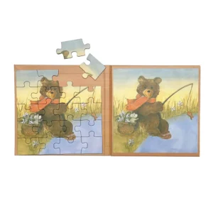 magnetic puzzle teddy bear