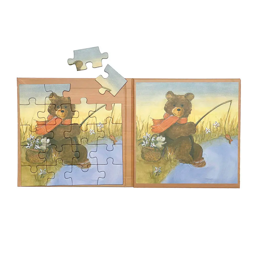 magnetic puzzle teddy bear