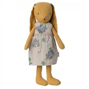 maileg bunny toy size 1 dress duty yellow