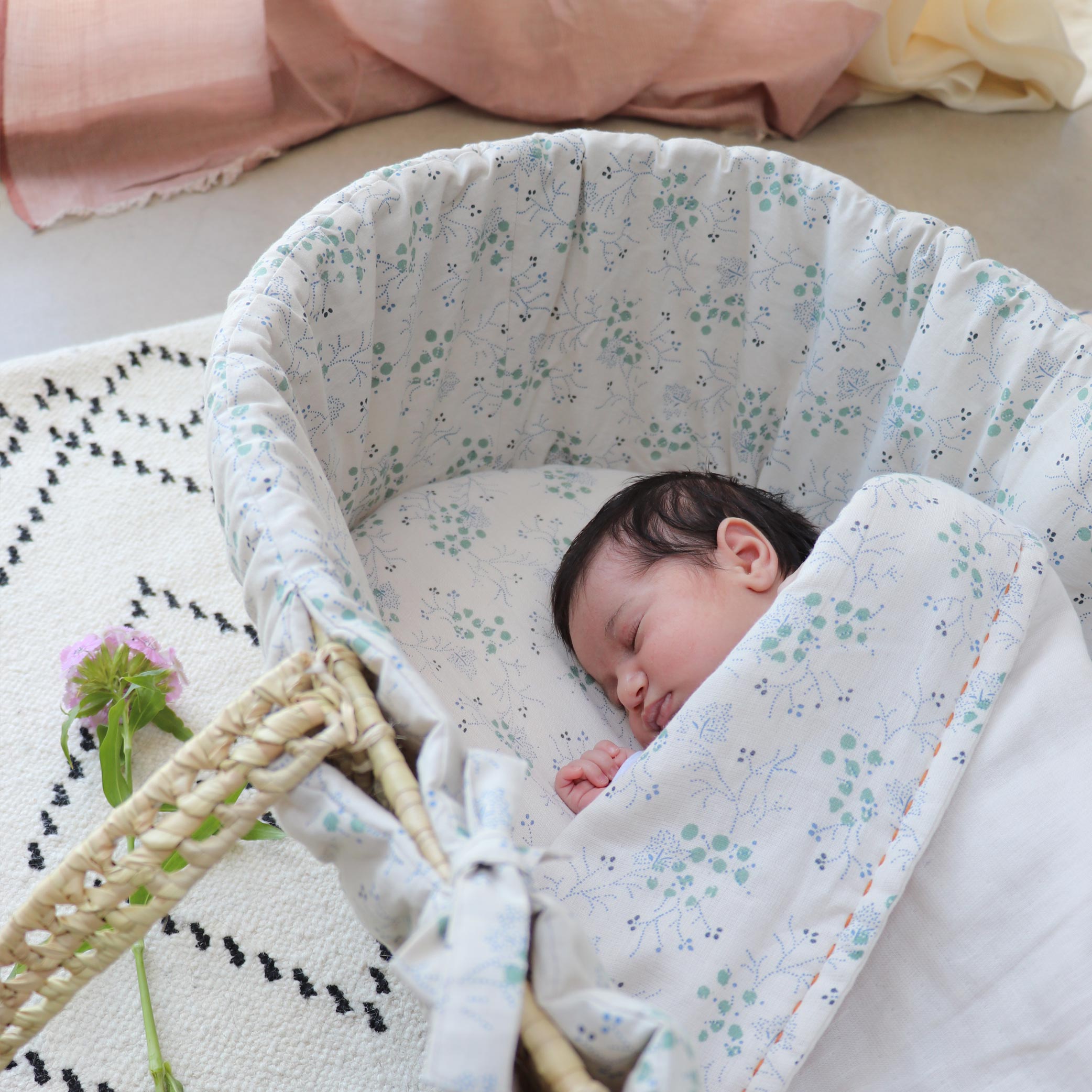 moses basket blankets