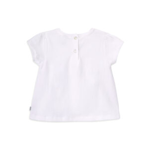 moo t shirt for girl in organic cotton