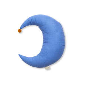 moon cushion large blue bang