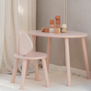 nofred mouse chair and table set rosa