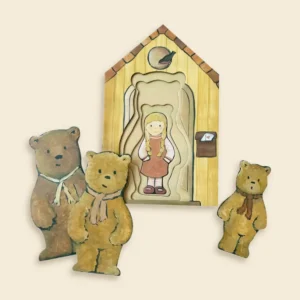 multi layered puzzle gold