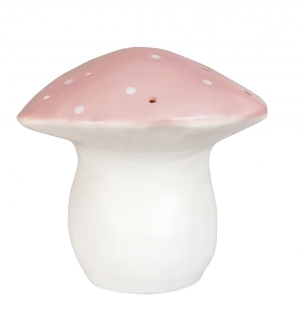 mushroom lamp terra vintage pink