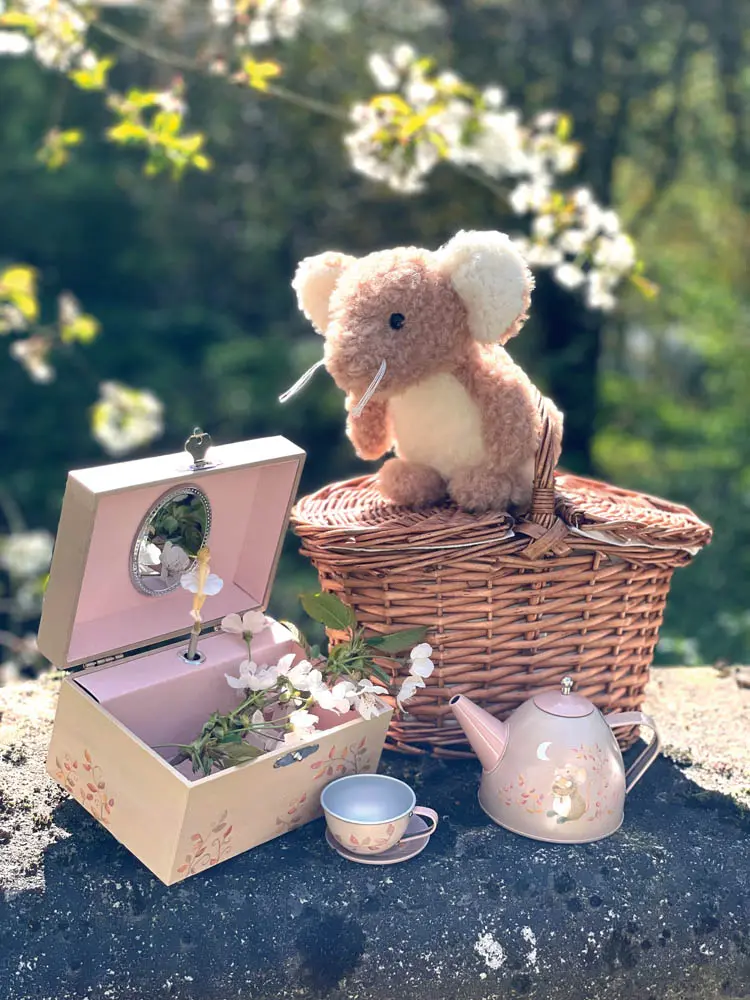 musical jewelry box mouse toy