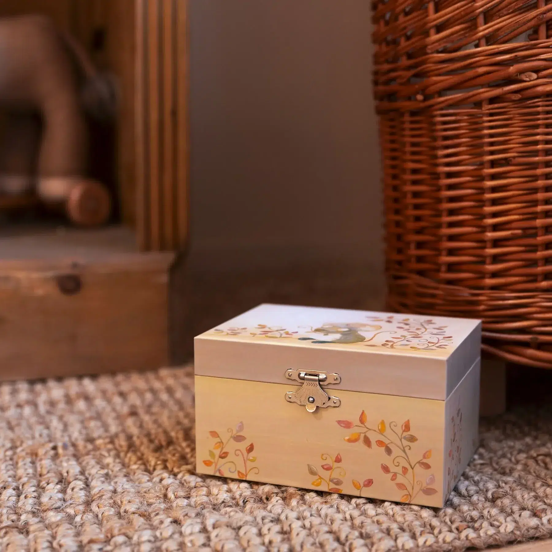 musical jewelry box mouse toy