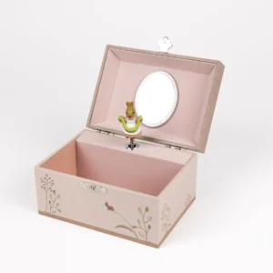 musical jewelry box rabbit & ladybug