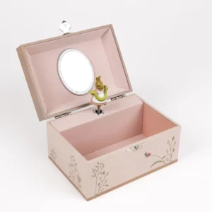 musical jewelry box rabbit & ladybug