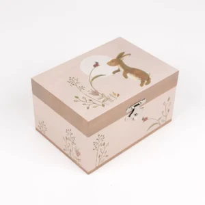 musical jewelry box rabbit & ladybug