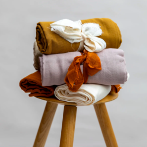 organic baby swaddle dawn