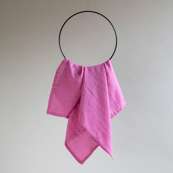 organic baby swaddle pink pop