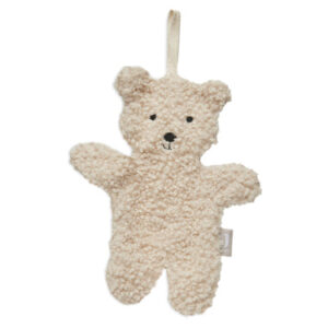 pacifier cloth teddy bear natural