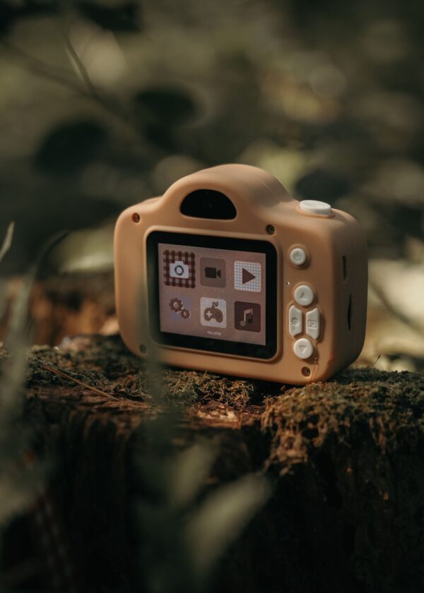 camcam my first digital kids camera(upgrade version dual camera) peanut
