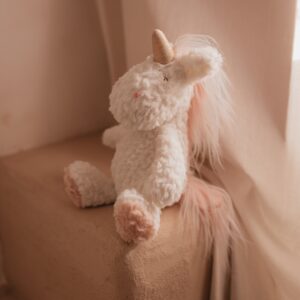 stuffed animal mrs. peggie unicorn
