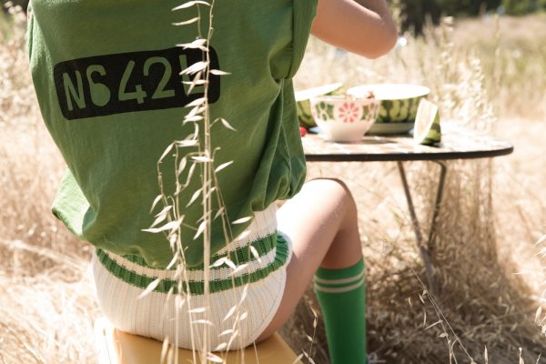 Unisex Printed Tshirt-Green - Image 4