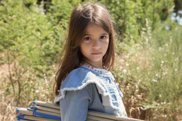 Jacket with Frills-Washed Jeans - Image 9
