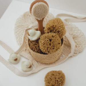 polly and olly natural baby bath set