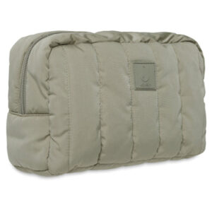 pouch puffed olive green