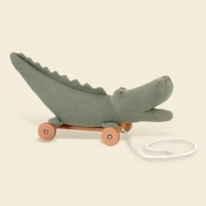 pull along crocodile
