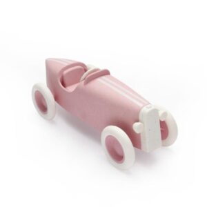 eco friendly racing car pale pink