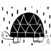 kids poster turtle