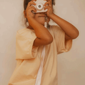digital kids camera camcam bouquet silhouette
