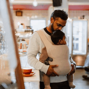 eco baby carrier dune
