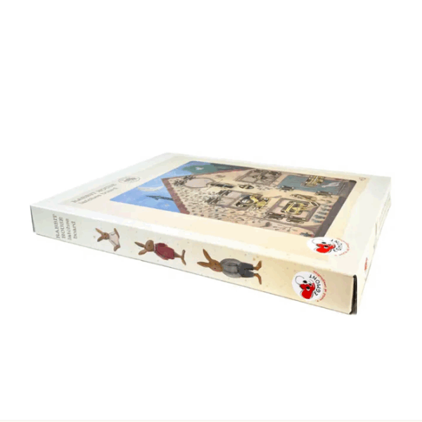 latches board rabbit house toy