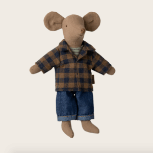 maileg dad mouse light brown