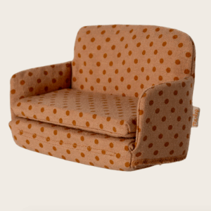 maileg sofa bed mouse dots
