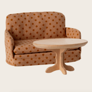 maileg sofa bed mouse dots