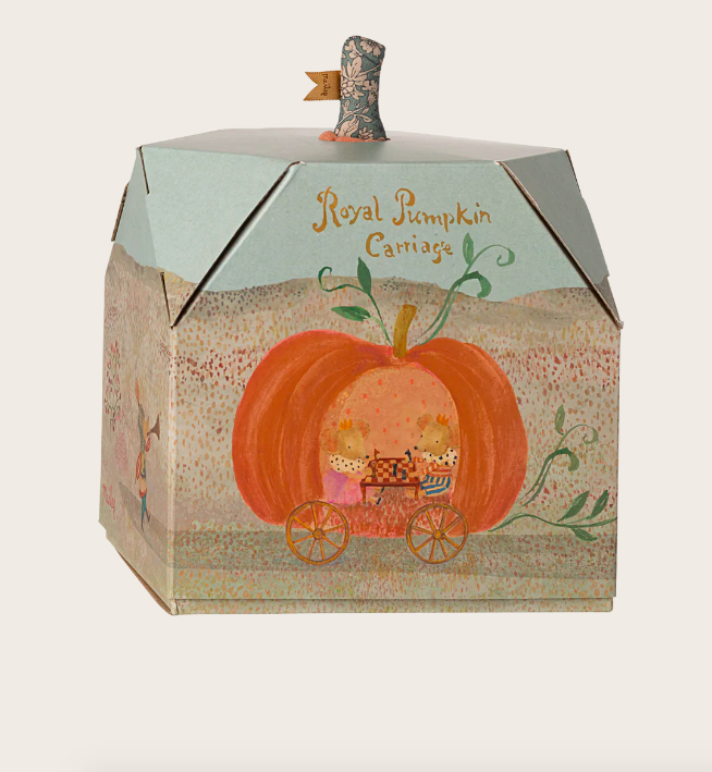 maileg pumpkin carriage mouse