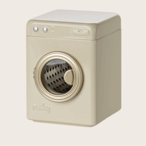 maileg washing machine mouse off white