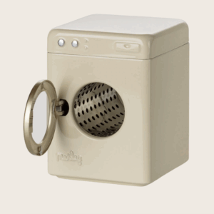 maileg washing machine mouse off white