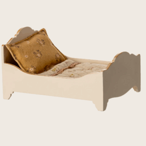 maileg bed mouse off white